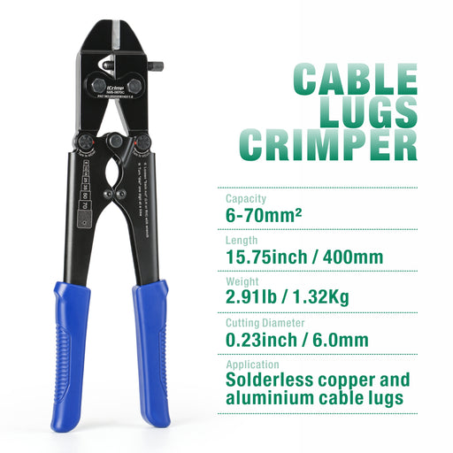 Punch Type Battery Lug Crimping Tool