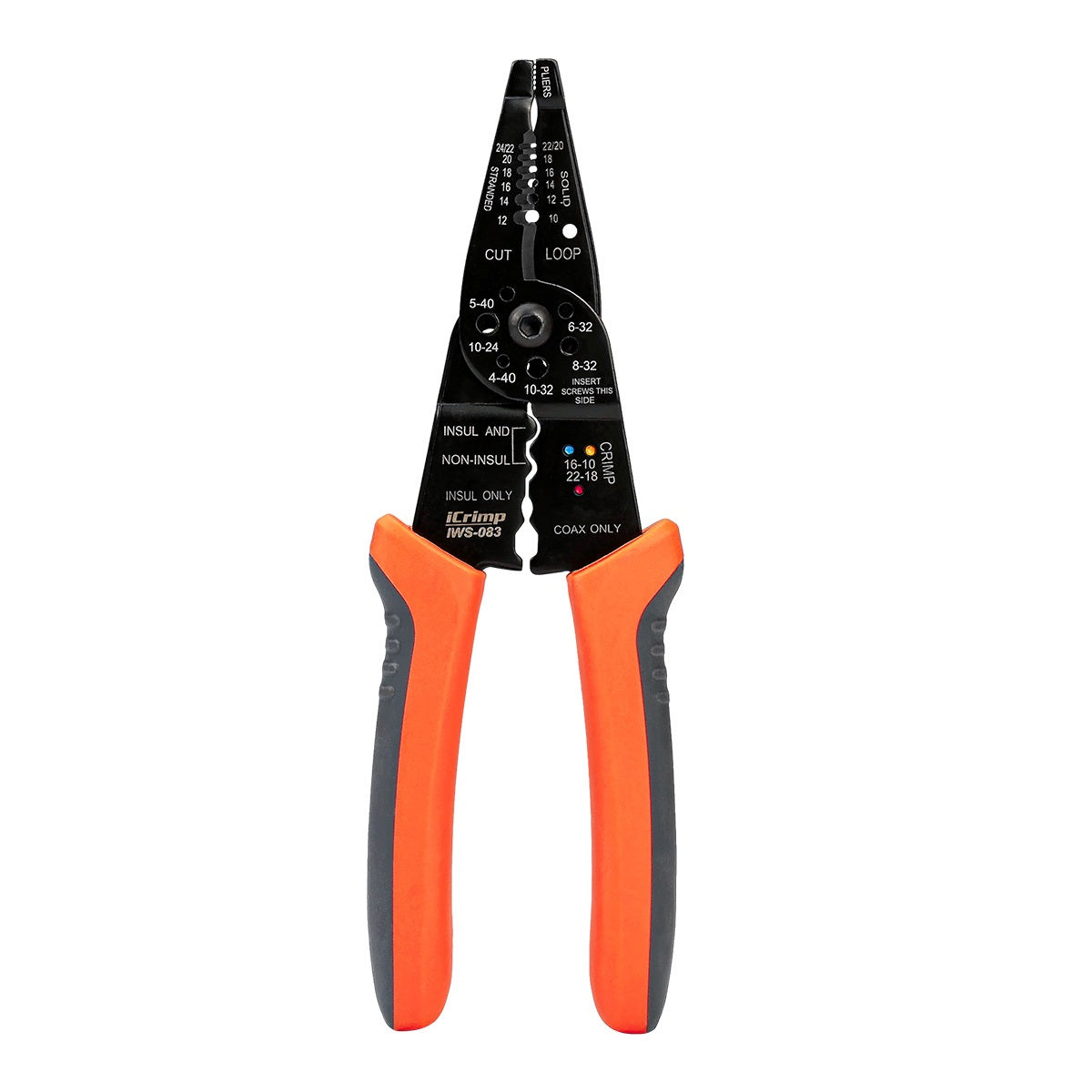 5in1 Multifunction Tool, 8" Wire Stripper, Cutter,Crimper — iCrimp Tools