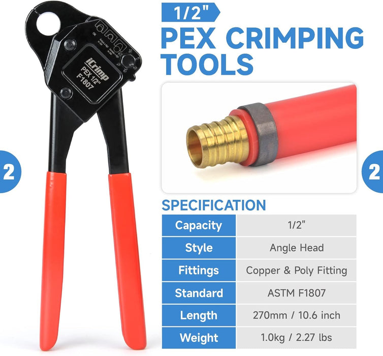1/2'' PEX Crimping Tool