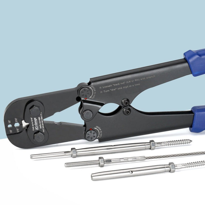 IWS-2316R Heavy Duty Cable Railing Deck Railing Swage Tool 