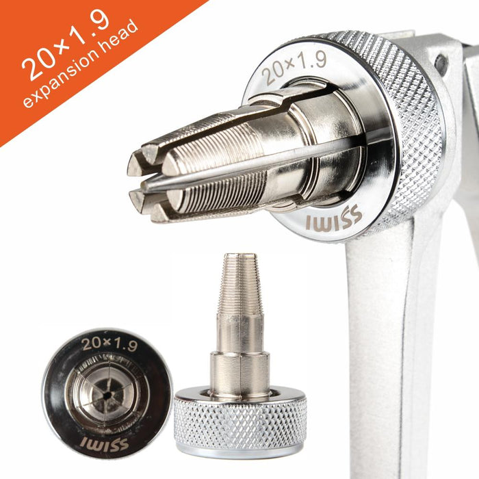 IWS-PE1625 PEX Pipes Tube Expander With the Metric System 16/20/25mm Expansion Heads Manual Expanding Toolset