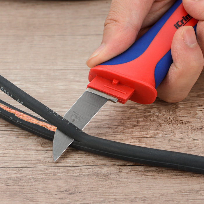 Cable Skinning Machine Utility Knife for Cable Skinning Wire Insulation Dismantling — iCrimp Tools