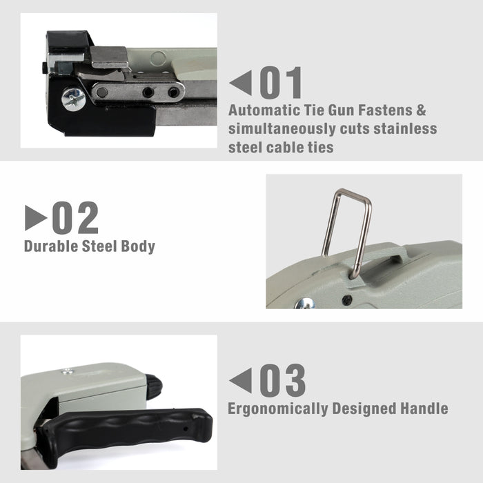 LY-600N Stainless Steel Zip Tie Gun
