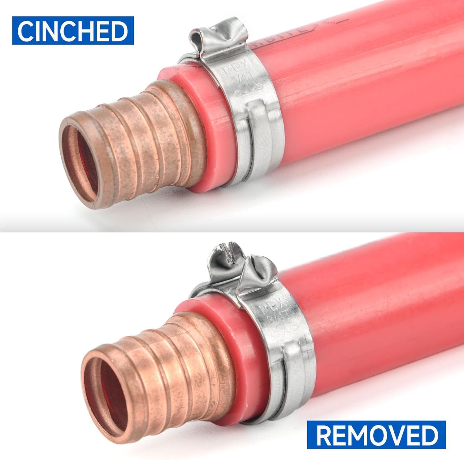 PEX Clamp Tool Kit For 3/8" to 1" Size With Clamp Rings — iCrimp Tools