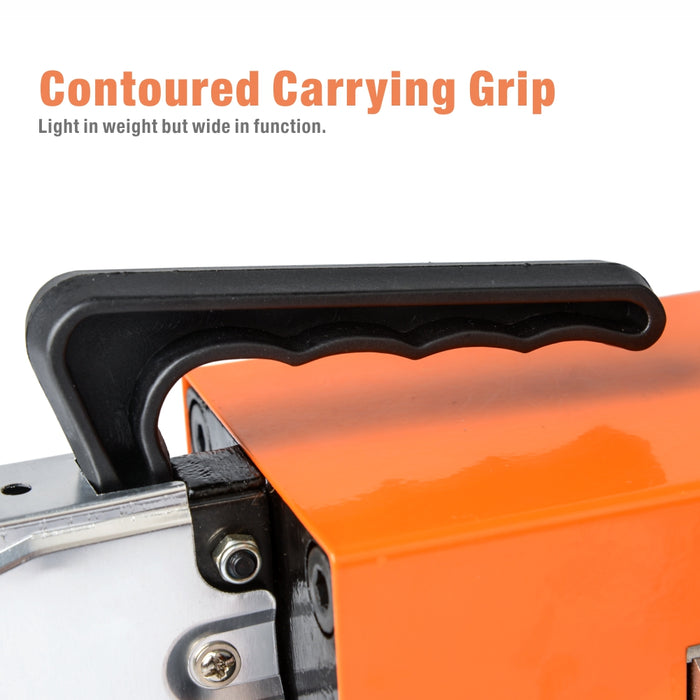 Contoured carrying grip