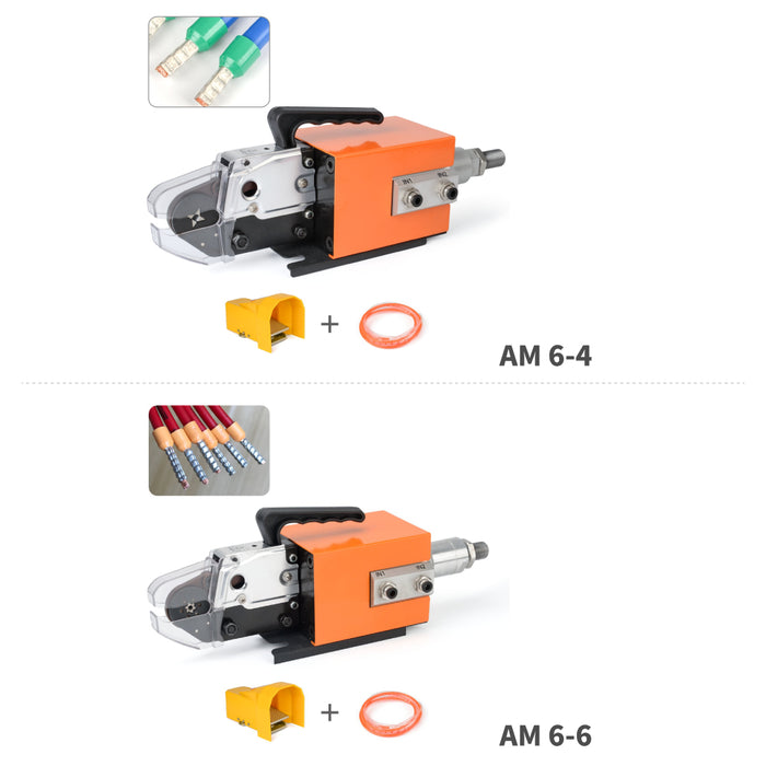 iCrimp AM 6-4/6-6 Pneumatic Crimper for End Sleeves 24-10AWG, Wire Terminals Crimper Machine