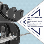 Precise crimping cavity