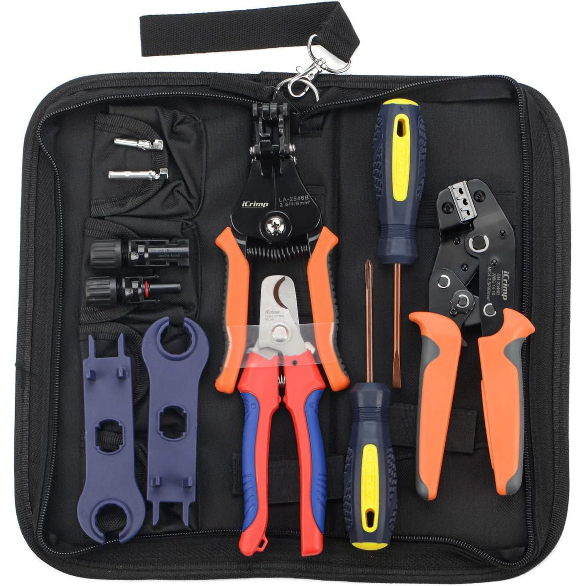 Solar PV Cable Crimper Kit with Wire Stripper, Wire Cutter — iCrimp Tools