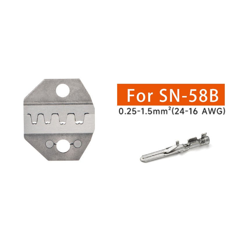 Terminal Crimping Tool With Replaceable SN Series Jaws For Different ...