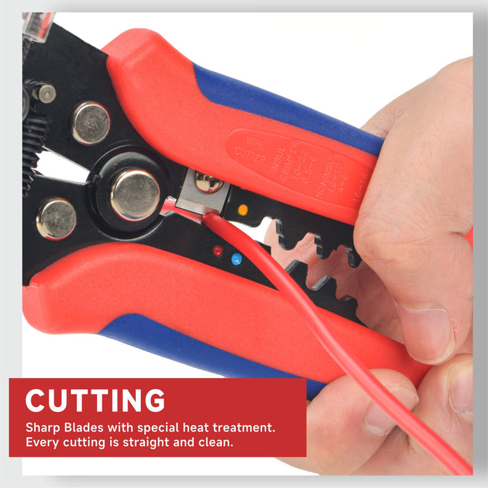 HS-D2 Automatic Electric Wire Cable Stripper, Cutting Plier — iCrimp Tools