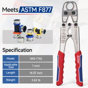 1-inch SS Sleeves Crimper