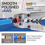 smooth polished jaws