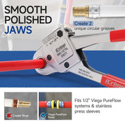 smooth polished jaws