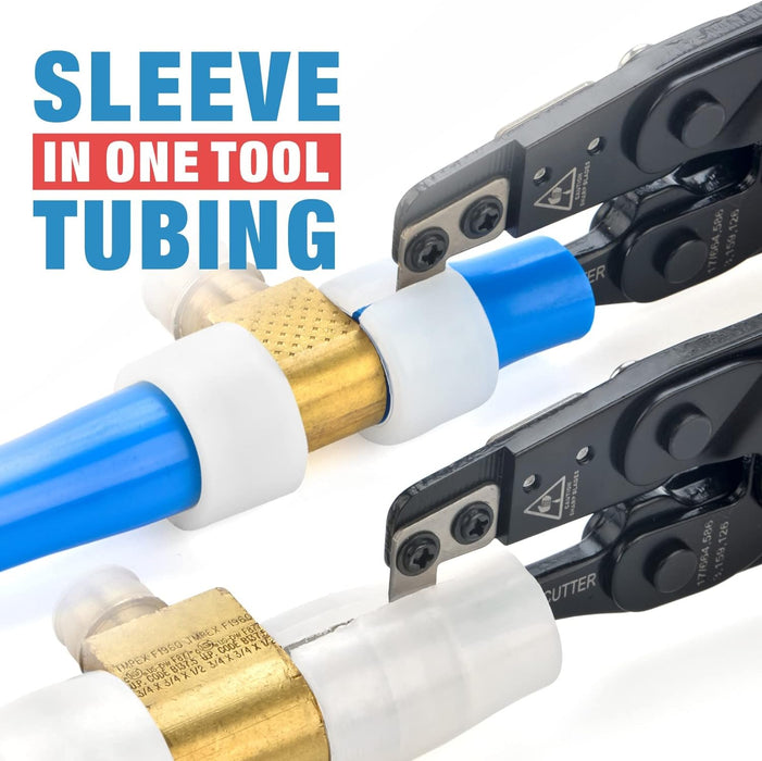 Sleeve in one tool tubing