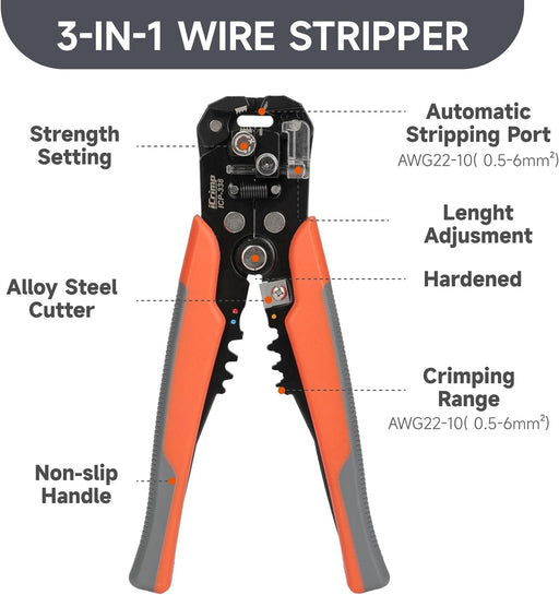 3-in-1 wire stripper