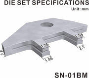 Die set specifications