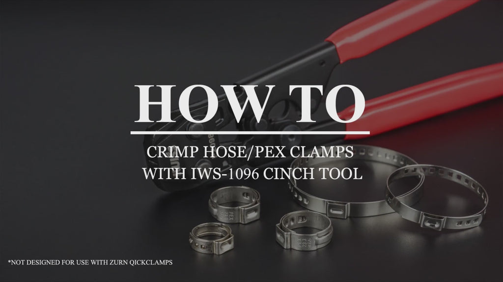 PEX TUBING Cutter & KG-1096 F2098 Clamp Cinch Tool Kit Bundle