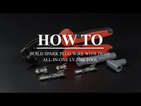 Ratchet Spark Plug Wire Crimper
