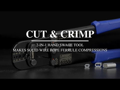 Swaging Tool, Wire Rope Crimping Tool
