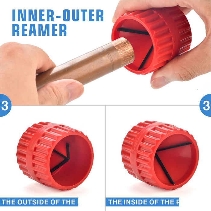 Inner outer reamer
