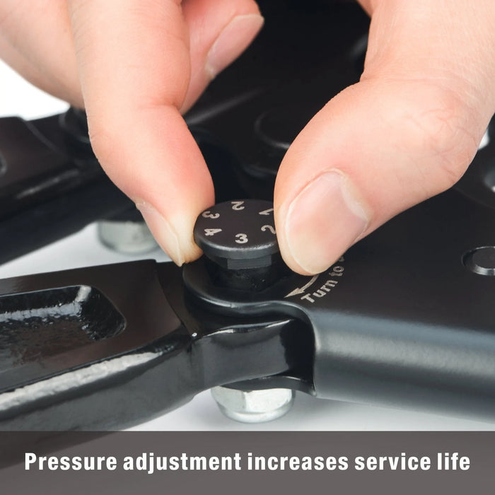 Pressure adustment increases service life