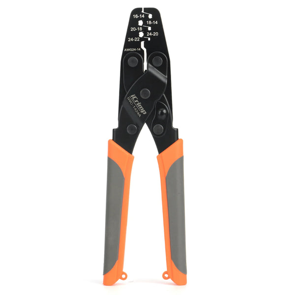 IWC-1424A Wire Crimper for AWG24-14 Deutsch DT Series Stamped & Formed Contact, Open Barrel Terminal