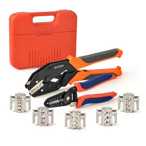 Quick Change Wire Crimping Tool Set