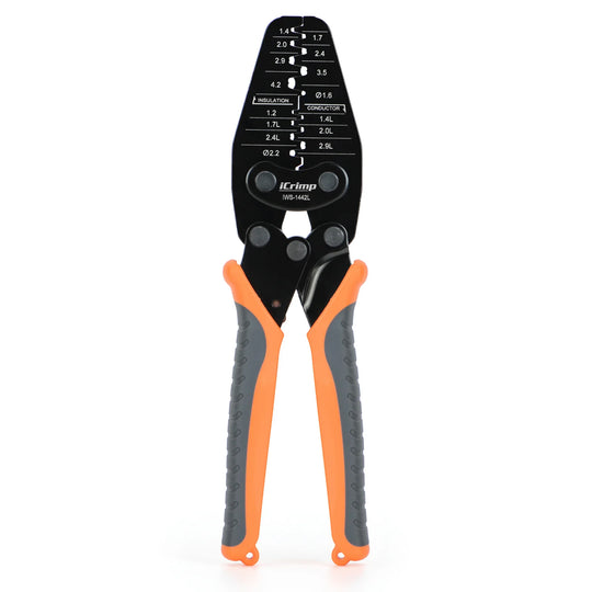 IWS-1442L Micro Connector Crimper for AWG30-14 Open Barrel Terminals from Molex, TE AMP