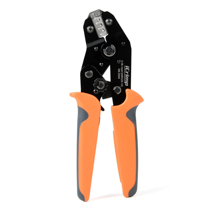 iCrimp SN-2549 Ratcheting Wire Crimping Tool for JST ZH 1.5mm,PH 2.0mm,XH 2.5mm, VH 3.96mm, JWPS 4.0mm Pitch, Dupont 2.54mm Pitch Open Barrel Terminals