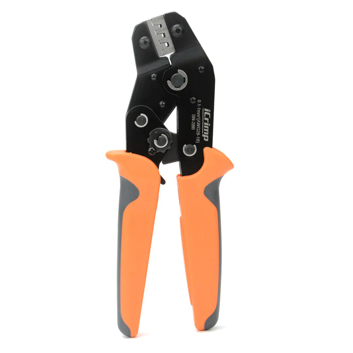 iCrimp SN-28B Dupont Crimping Tool for 3.96mm, 2.54mm, 2.5mm Pitch Dupont, JST XH VH Connectors, AWG 18 to 28