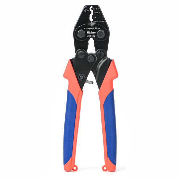 CWR1530 Bike Brake Cable Crimper for Bike Shifter Cable, Aluminum Sleeves, Wire Rope Cutter