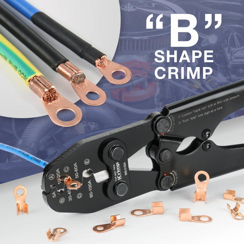 B Shape crimp