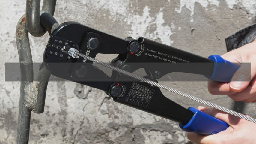 iCrimp Wire Rope Crimping Tool for Aluminum Crimping Loop Sleeve — Iwiss  Tools Co Limited