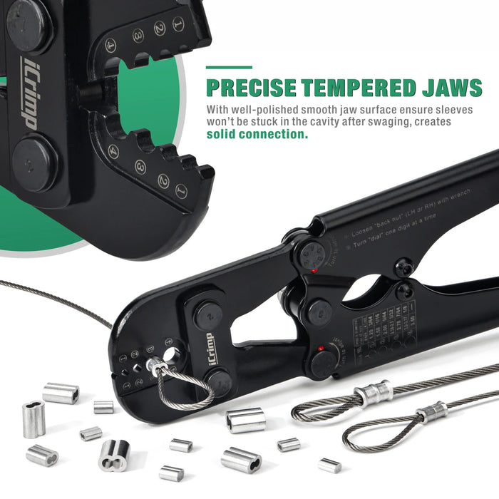 Precise tempered jaws
