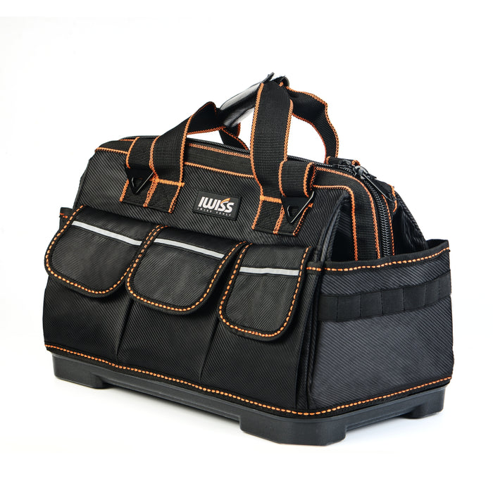 iCrimp 17-inch tool bag with waterproof rubber Base