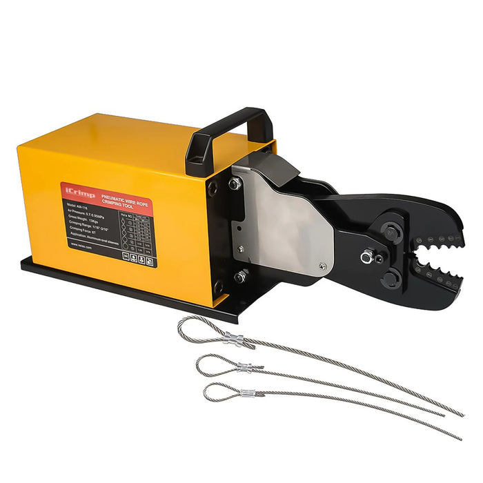 Pneumatic Wire Rope Crimping Tool