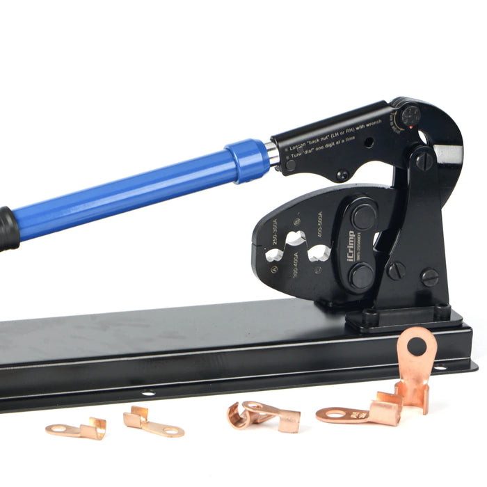iCrimp Battery Lugs and Open Barrel Connectors Crimping Tools-Desk Type IWS-25500DT(250-500A)