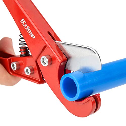 iCrimp PEX Pipe Cutters for Cutting 1/8-1 inch PEX Tubings, not for PVC Pipes