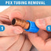 Pex tubing removal