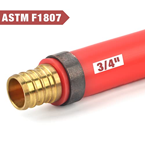 iCrimp 3/4-Inch PEX Pipe Crimp Copper Rings, Skid-Proof, F1807 Standard-50pcs
