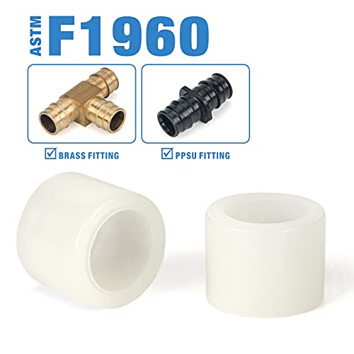 25 Pack PEX Expansion Ring, F1960 PEX-a Expansion Sleeve — iCrimp Tools