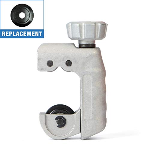 iCrimp Close Quarters Mental Tubing Cutter, 3/16" to 1¹⁄8" CSST Gas Piping, Copper, Brass, Stainless Steel Pipes c/w 1 Replacement Blade