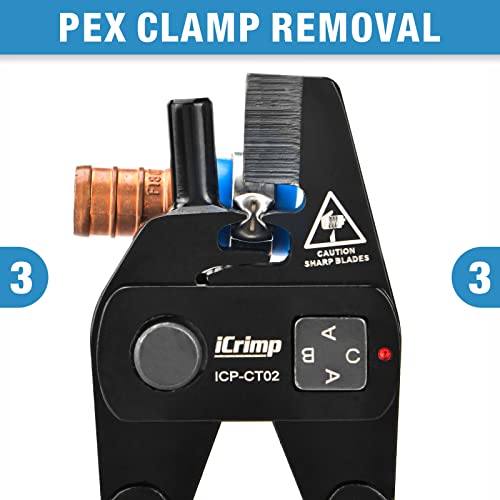 Pex clamp removal tool