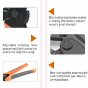 Characteristics of  Non Insulated Terminal Crimper