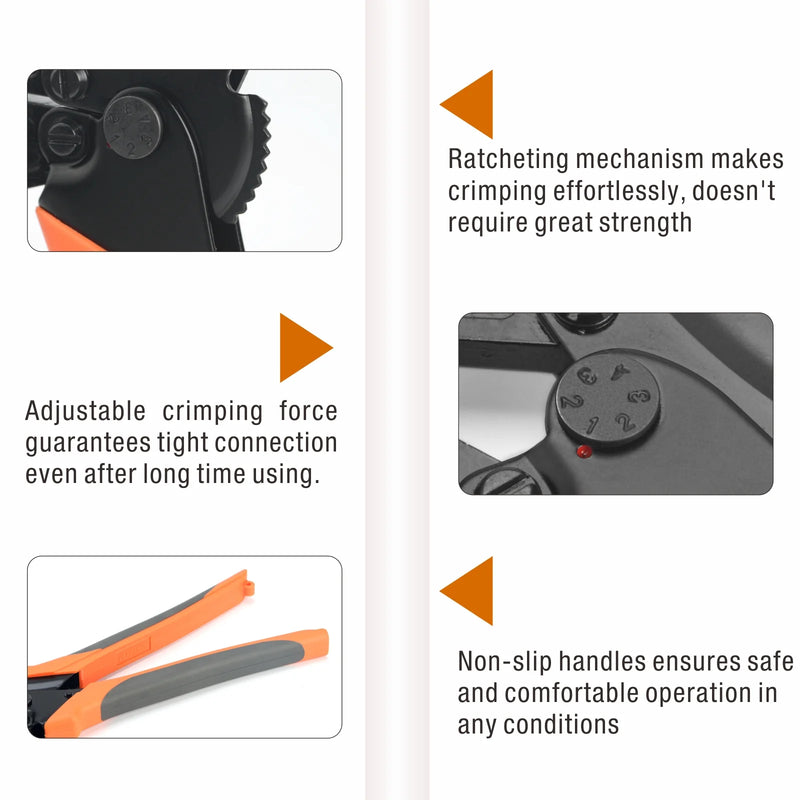 Characteristics of  Non Insulated Terminal Crimper