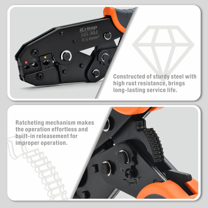 Ratchet Wire Crimping tool kit