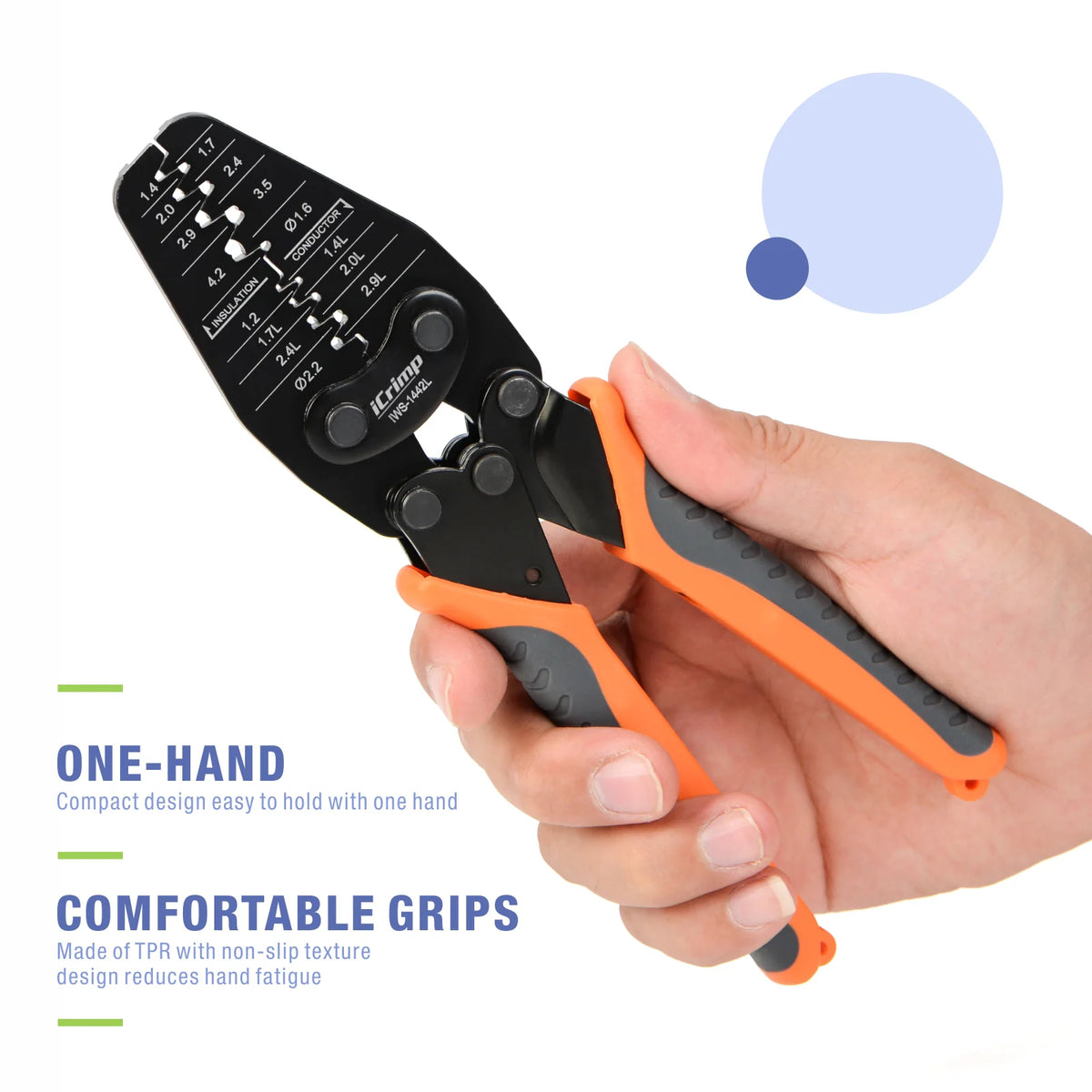 Comfortable operation