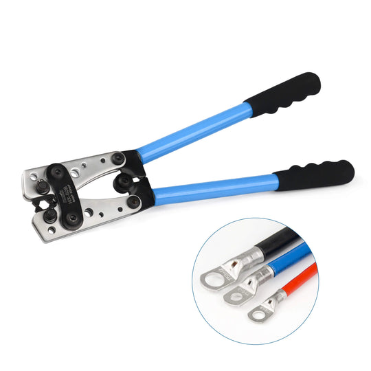 HX-50B Battery Cable Crimper for 6-50mm² Heavy Duty Wire Lugs