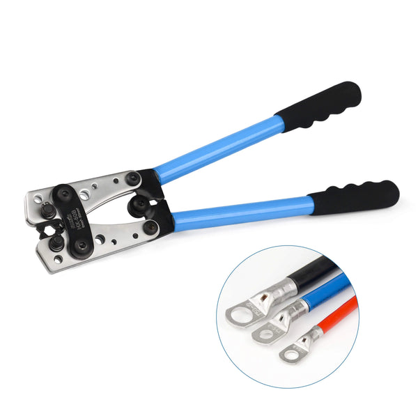 HX-50B Battery Cable Crimper for 6-50mm² Heavy Duty Wire Lugs