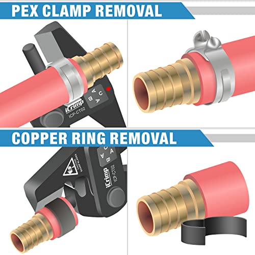 Pex clamp removal tool